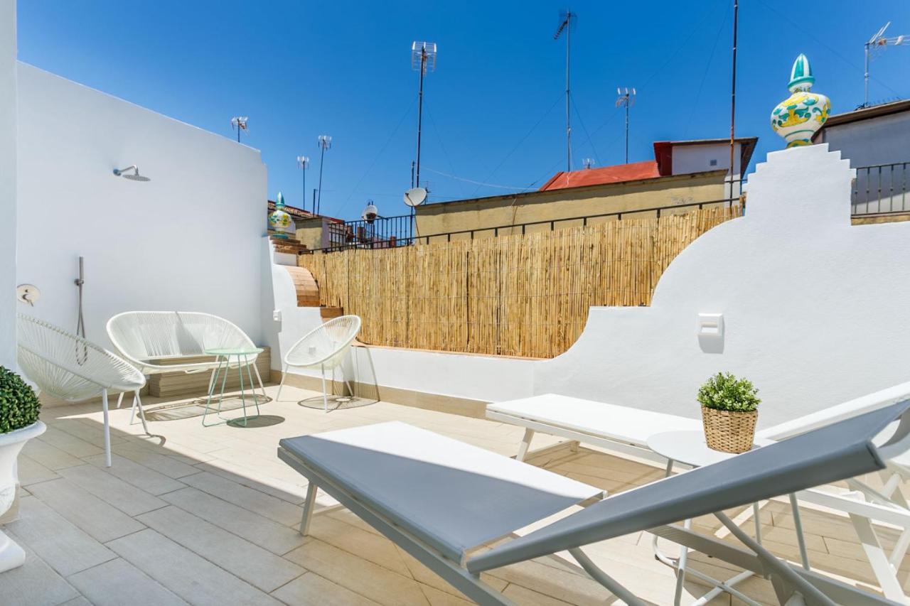 Espectacular Casa De 6 Dormitorios, 7 Banos Y 2 Terrazas เซบีญา ภายนอก รูปภาพ